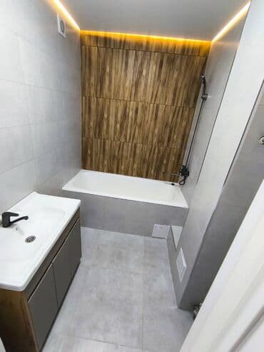 дом арча бешик квартира: 3 бөлмө, 61 м², 105-серия, 1 кабат, Евроремонт — 8