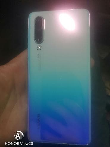 huawei mateview: Huawei P30, Б/у, 128 ГБ, цвет - Голубой, 2 SIM — 3