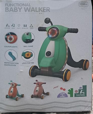 Балдар дүйнөсү: Функциональные детские ходунки INING BABY (12M+) - Модель в стиле — 1