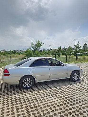 nardo grey: Toyota Mark II: 2001 г., 2 л, Автомат, Газ, Седан — 6