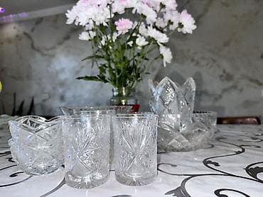 овощи резка: Набор из гранёного стекла/хрусталя с классической огранкой — 2