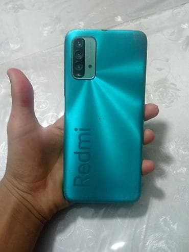 redmi 15 с: Redmi, Redmi 9T, Б/у, 64 ГБ, цвет - Голубой — 2