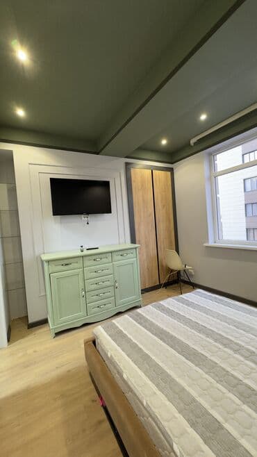 купить квартиру в рассрочку в бишкеке: 2 комнаты, 75 м², Элитка, 9 этаж, Дизайнерский ремонт — 21