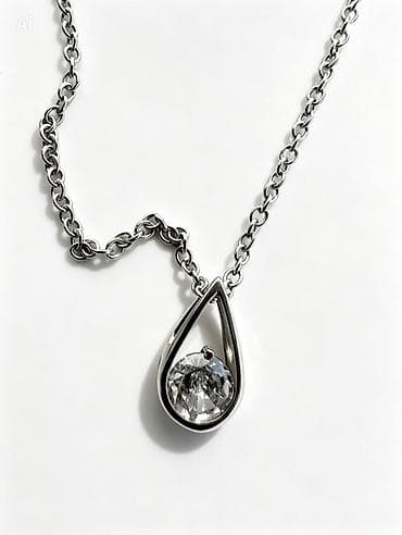 Серебряное колье. Бесплатная упаковка Цена по акции при покупки любого — 1