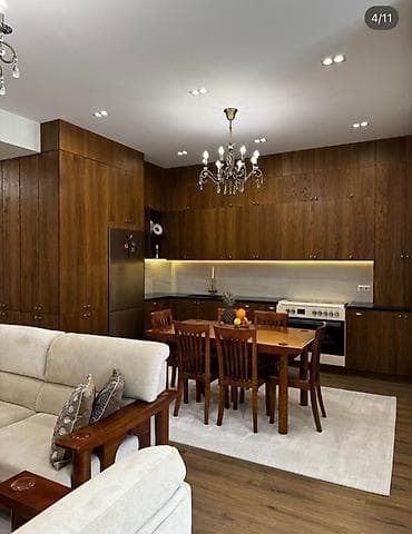 discovery studio: 3 комнаты, 104 м², Асанбай мкр Элитка, 4 этаж, Дизайнерский ремонт — 7