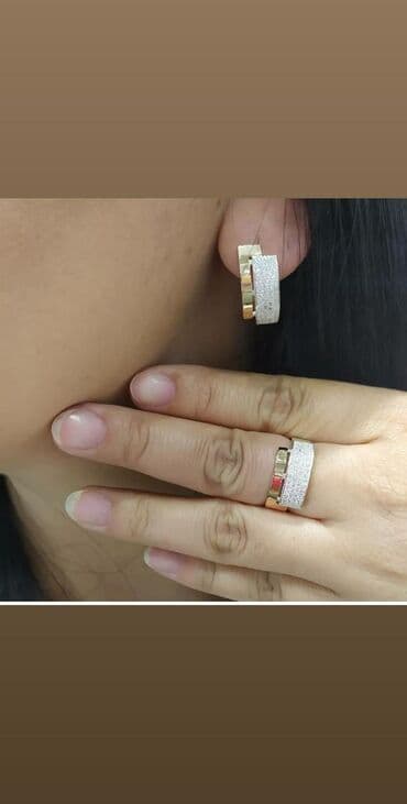 свадебные наборы ручной: Набор украшений, Проба 925, Женские, Новый — 24