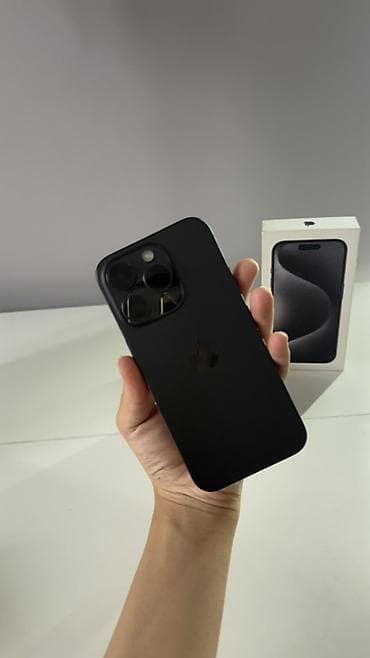 apple iphone 8: IPhone 15 Pro, Black Titanium, Коробка — 2
