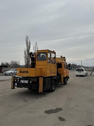 цистерну 16 кубов: Автокран, Nissan, 1994 г., 21 м — 9