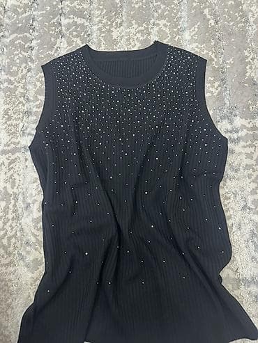 Майка, Трикотаж, Облегающая модель, Стандарт — 2