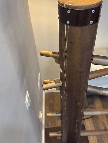 реалии: Деревянный манекен для отработки техник Вин Чун (Muk Yan Jong), ручная — 3