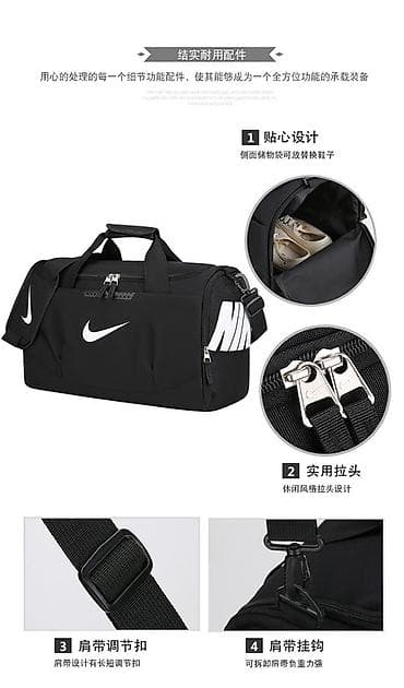 рюкзаки nike: Спортивная сумка, Материал: Джинс, Унисекс, Новый — 3