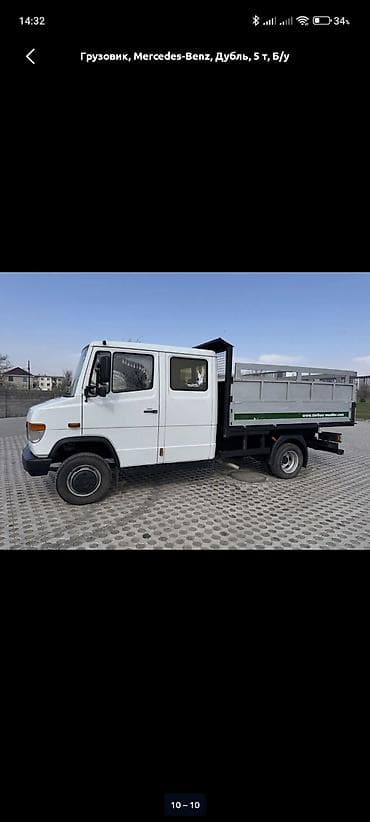 значок на мерседес: Грузовик, Mercedes-Benz, Дубль, 5 т, Б/у — 2