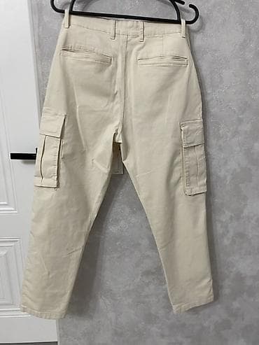 cargo штаны: Брюки Карго, Осень-весна, Хлопок — 2