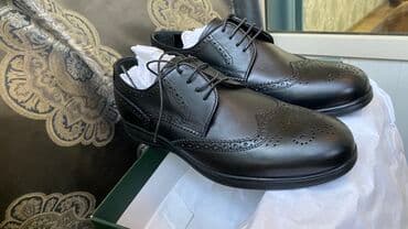 обувь в школу: Новые Oxford, натуральная кожа, абсолютно новая и плоская подошва — 3