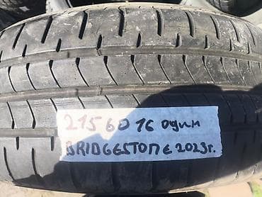215 60 r16 лето: Шины 215 / 60 / R 16, Лето, Б/у, 1 шт, Легковые, Bridgestone — 1