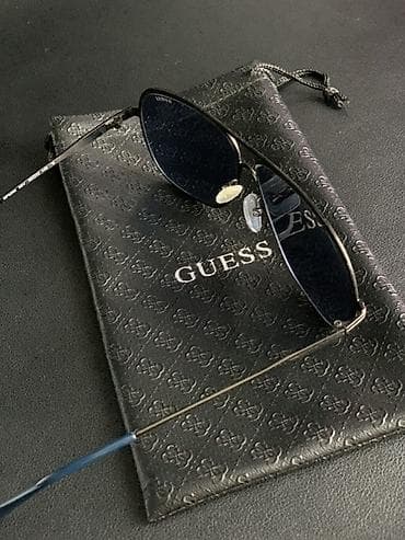 Аксессуары: Очки солнцезащитные GUESS (авиаторы) - Классическая форма aviator - — 2