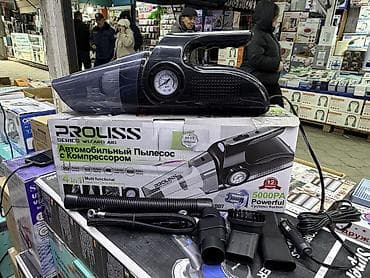 вакуумный компрессор: Проводной Автопылесос, Фонарик, Новый, Платная доставка — 1