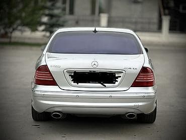 Продажа авто: Mercedes-Benz S-Class: 2001 г., 5.5 л, Автомат, Бензин, Седан — 4