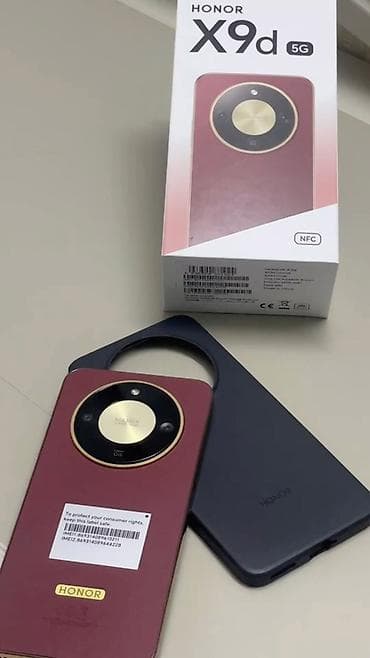 HONOR X9d 5G — смартфон с поддержкой 5G и NFC. Корпус с премиальной at lalafo.kg HONOR X9d 5G — смартфон с поддержкой 5G и NFC. Корпус с премиальной