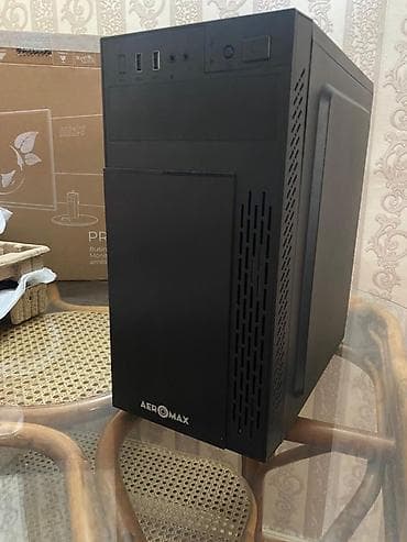 микшерный пульт: Корпус ПК, Aeromax, Micro-ATX, цвет - Черный — 3