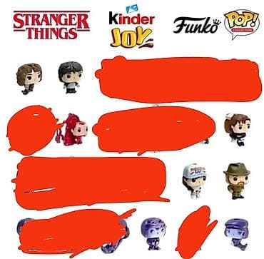 collection: Мини‑фигурки Funko Pop Collection — Stranger Things (Kinder Joy) - — 1