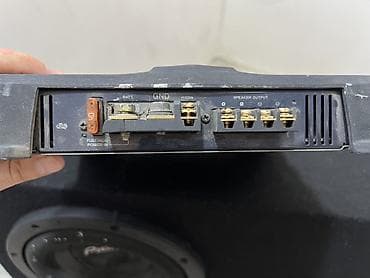 Автоунаа электроникасы: Оригинальный сабвуфер Pioneer и усилитель Kenwood для автомобиля — 4