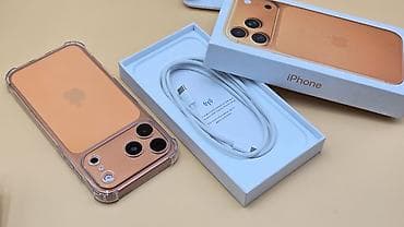 iphone osh: IPhone 17 Pro Max, Б/у, 1 ТБ, Золотой, Зарядное устройство, Защитное стекло, Чехол, 100 % — 8
