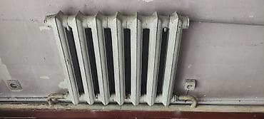 Чугунные батареи Б/у, Количество секций: 7 шт, Тип подключения: Боковое