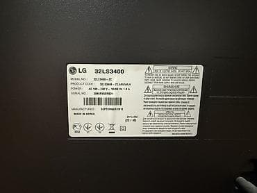 m 52: Телевизор LG 32LS3400 — 32" Основные характеристики: - Диагональ: 32 — 2
