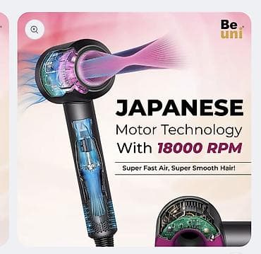 dyson long: Фен для волос с насадкой-концентратором Особенности: - 3 режима — 5