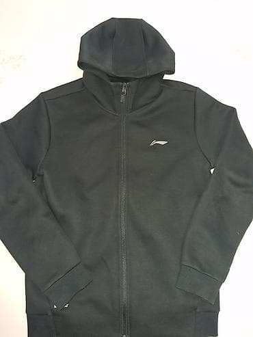 Черная мужская/унисекс худи на молнии с капюшоном. Особенности: - at lalafo.kg Черная мужская/унисекс худи на молнии с капюшоном. Особенности: -