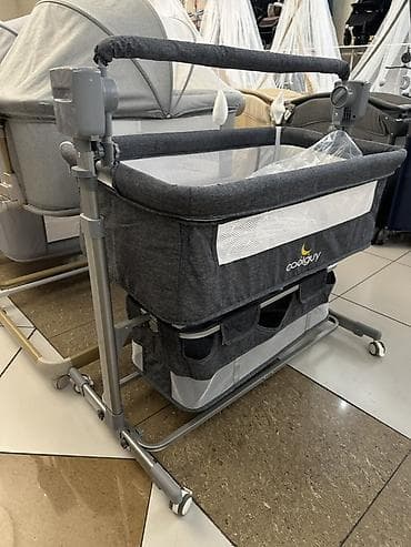 электронная люлька: Люлька, Колыбель, Металл, цвет - Серый — 4