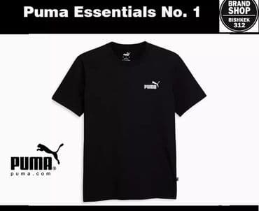 футболки puma: Мужская футболка, M, Puma, Новый, цвет - Черный, Самовывоз, Платная доставка — 3