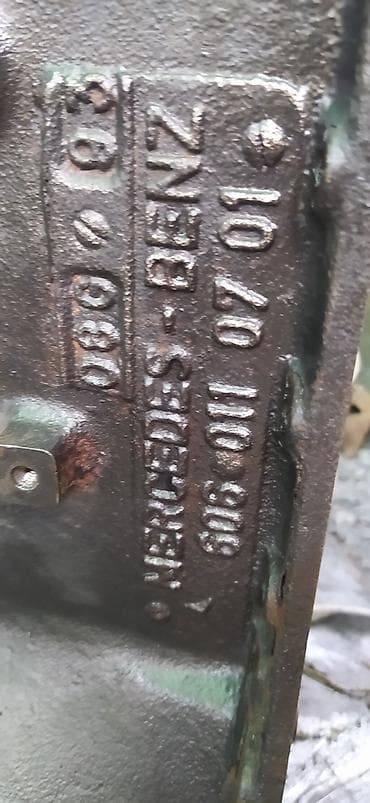 606: Дизельный мотор Mercedes-Benz 1994 г., 3 л, Б/у, Оригинал — 5