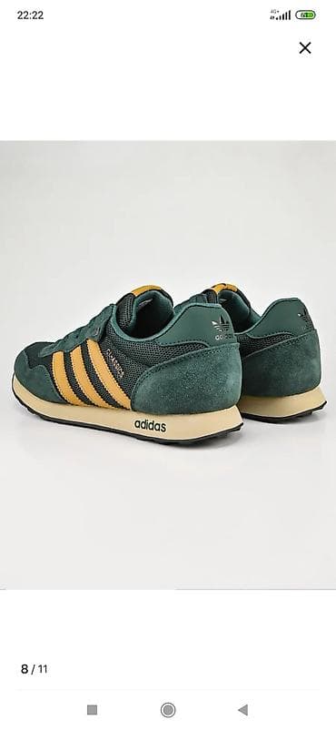 original оригинал: Кроссовки Adidas Originals GL-ASSICS - Цвет: глубокий зелёный с — 2