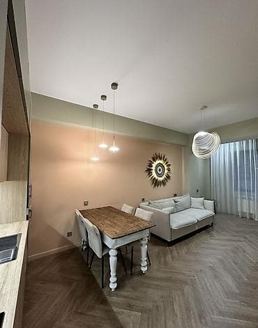 кара балта квартиру: 1 комната, 47 м², Элитка, 3 этаж, Дизайнерский ремонт — 2