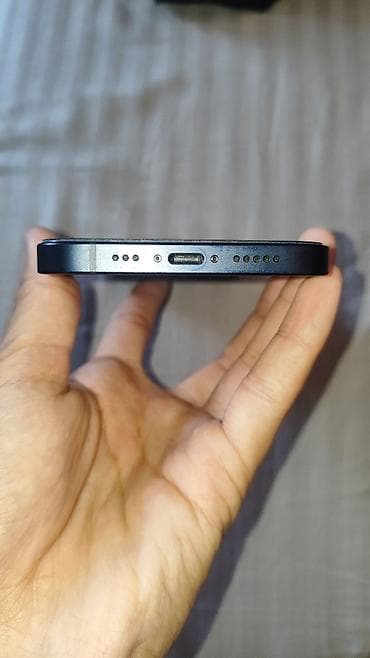 IPhone 12, Б/у, 128 ГБ, Черный, Чехол, Коробка, Зарядное устройство, 89 % — 3