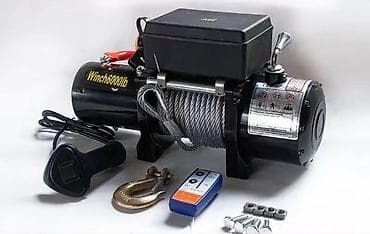 Лебедка электрическая 12V, тяговое усилие 6000 lb Основные