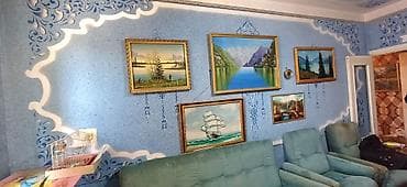 2 комнатная студия: 2 комнаты, 54 м², 106 серия, 6 этаж, Косметический ремонт — 2