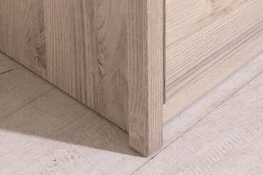 шкафы и стеллажи: Шкаф стеллаж 1Д Джаз, Каштан найбори Светлый, Анрэкс (Беларусь) — 5