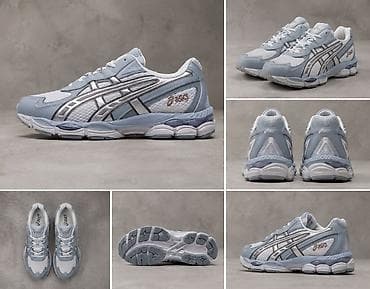 Кроссовки, 36, Asics, Новый, цвет - Серый, Самовывоз — 2