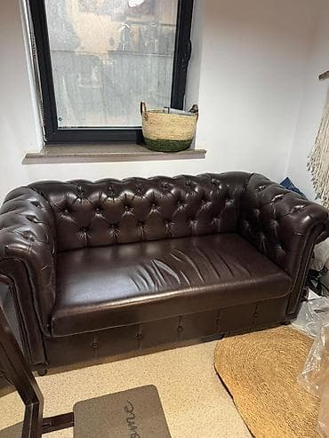 двуспальный диван бу: Прямой диван — 1