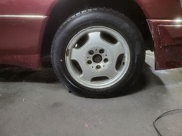 volkswagen passat b3: Колеса в сборе 195 / 65 / R 15, Зима, 1 шт, Легковые, Литые, отверстий - 5 — 1