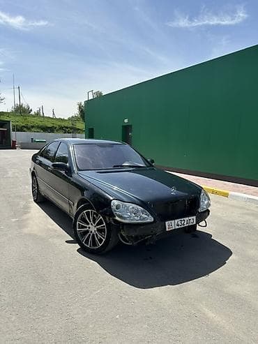 Mercedes-Benz S-Class: 1999 г., 5 л, Автомат, Бензин, Седан