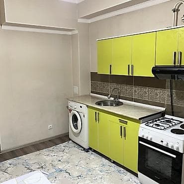 Батирлер: 1 бөлмө, 38 м², Туңгуч мкр Элитка, 4 кабат, Евро оңдоо — 8