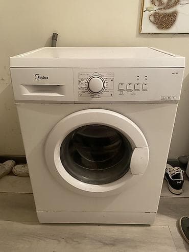 mini 2: Стиральная машина Midea, фронтальная загрузка. - Компактный корпус — 1