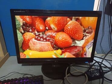 Модемы и сетевое оборудование: Монитор, LG, Б/у, 21" - 22" — 1