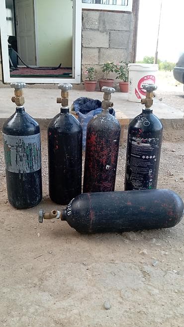 офисные столы бу: Промышленный газовый баллон, Наполнение: Азот, Применение: Сварка и резка, Б/у, В розницу, Бесплатный выезд — 1