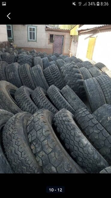 шины на уаз: Колеса в сборе 385 / 65 / R 22,5, Всесезонная, Б/у, Грузовики/Автобусы — 6