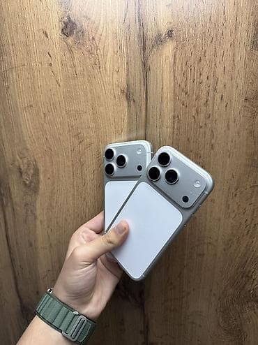 бэушный айфон 5: IPhone 17 Pro, Б/у, 256 ГБ, Белый, Защитное стекло, Чехол, В рассрочку, 100 % — 5